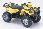 Suzuki Vinson ATV Yellow